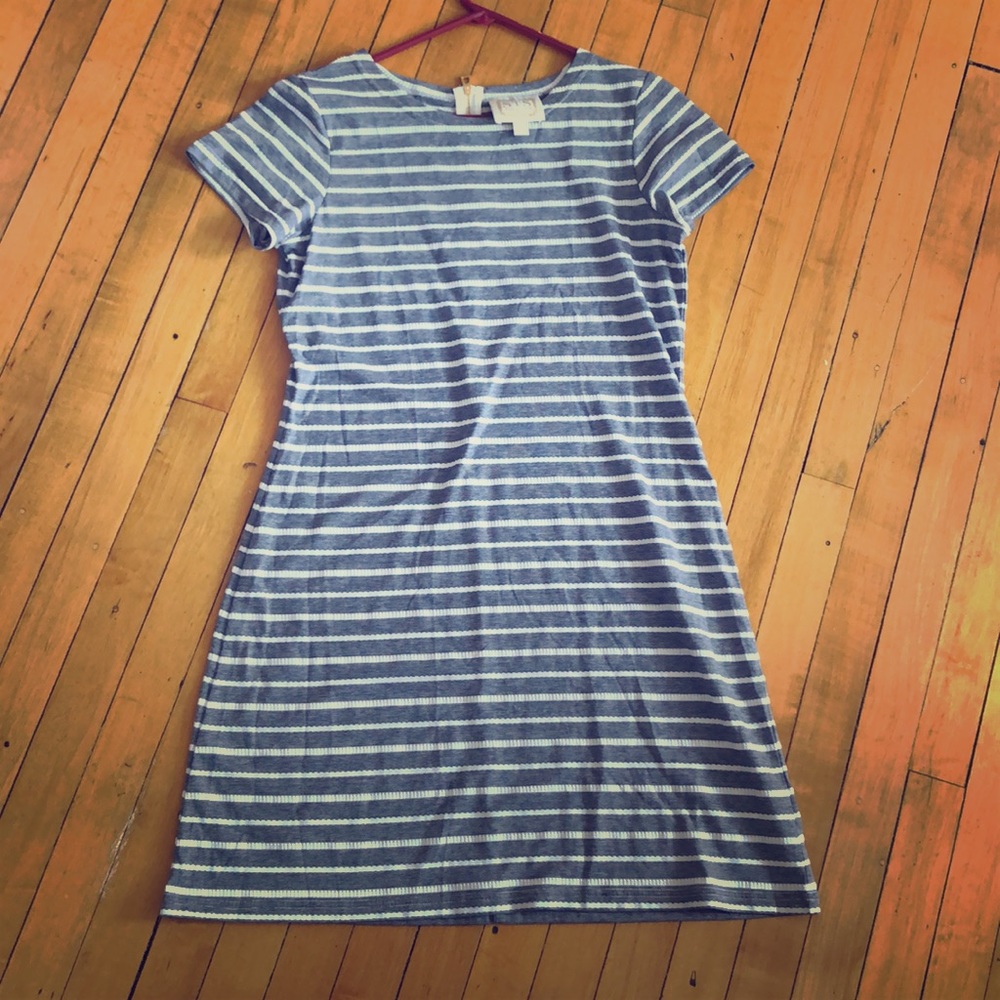 Striped t-shirt dress